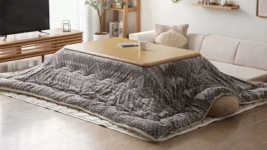 Kotatsu Table with Heater and Futon Carpet Japanese Kotatsu Set for Living  Room Furniture Set Tatami Low Heating Warm Table